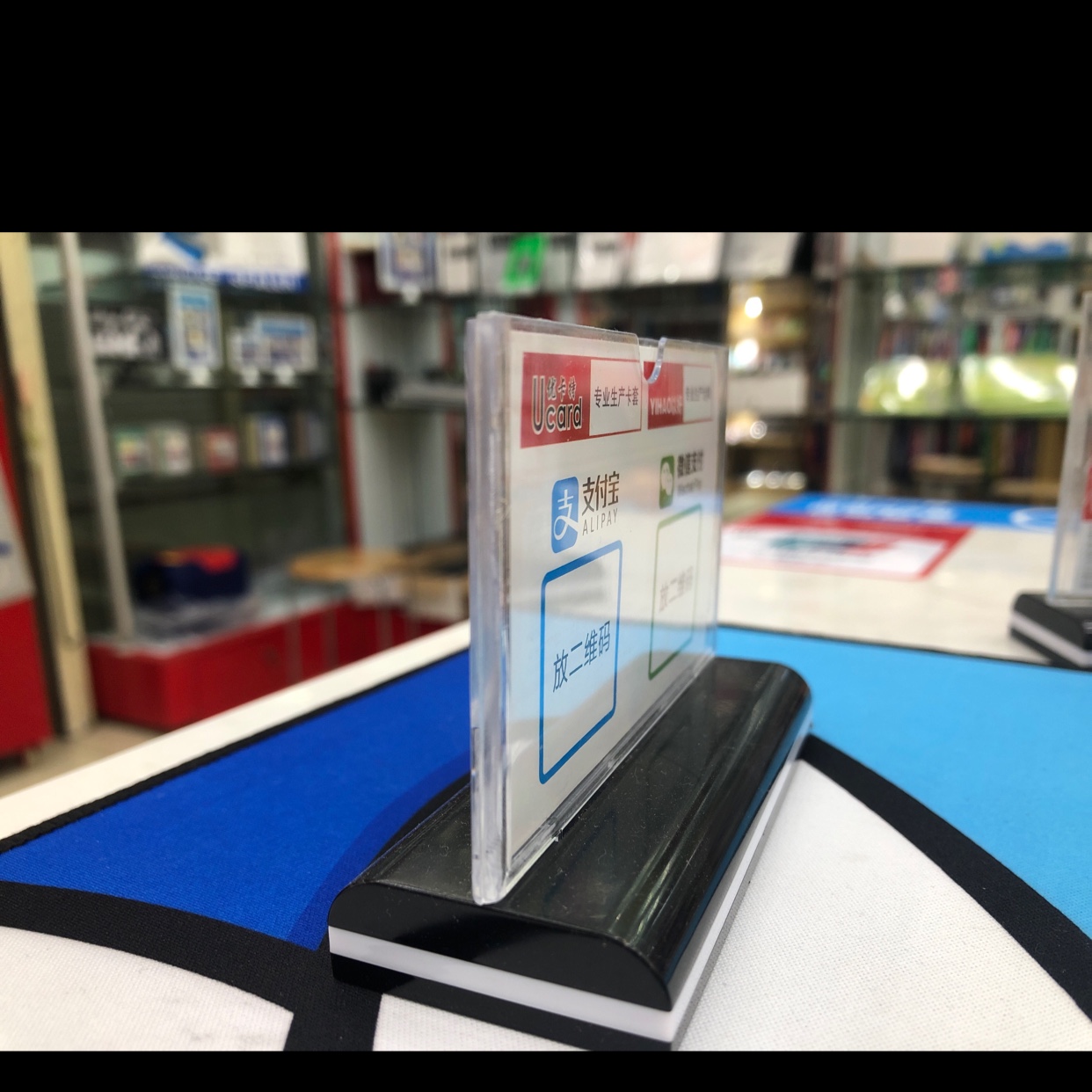办公台签桌牌酒水牌标价牌定制台卡黑白台签 90x55 Y-142细节图