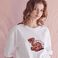 韩国潮牌AMBLER20年新款T恤印花刺绣圆领情侣纯棉短袖图