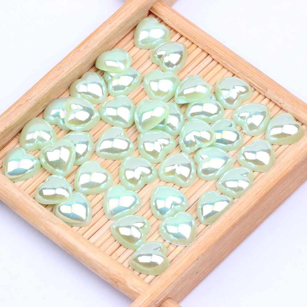 Nitz Accessories Accessories Half Face Heart Color Ab Multi-Color Optional Abs Imitation Pearl Nail Pearl Diy Mobile Phone Beauty Sticker Diamond Jewelry undefined
