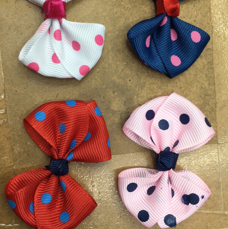 [Adorable] Bow children little girl headdress baby lovely princess girls dress hair ornaments 8 bytes 200 per pack thumbnail