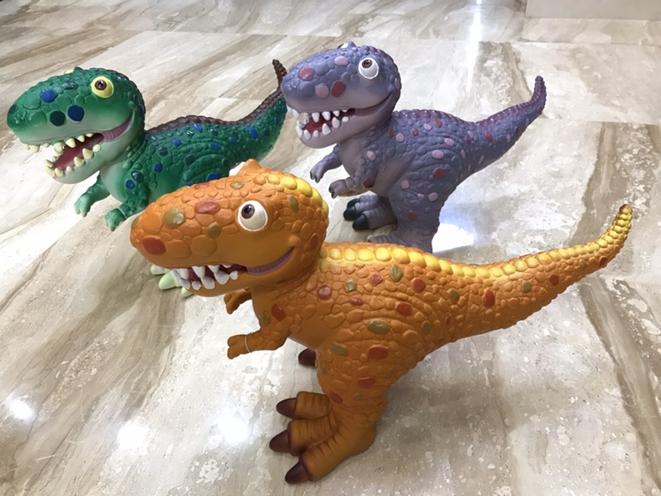 阿贡大号卡通恐龙模型仿真动物  仿真玩具  仿真恐龙欧胤玩具 PVC 17图