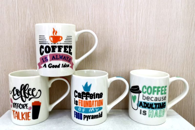 厂家直销 咖啡字母 牛奶杯 星陶源 45