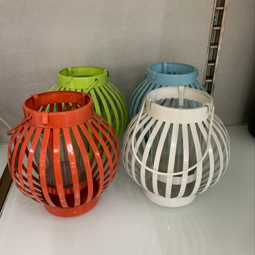 7259A四色混装欧式烛台摆件