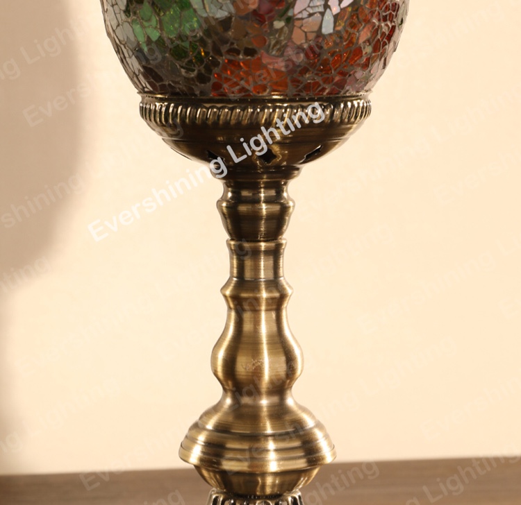 Turkish Mosaic table lamp decorative light Item Picture