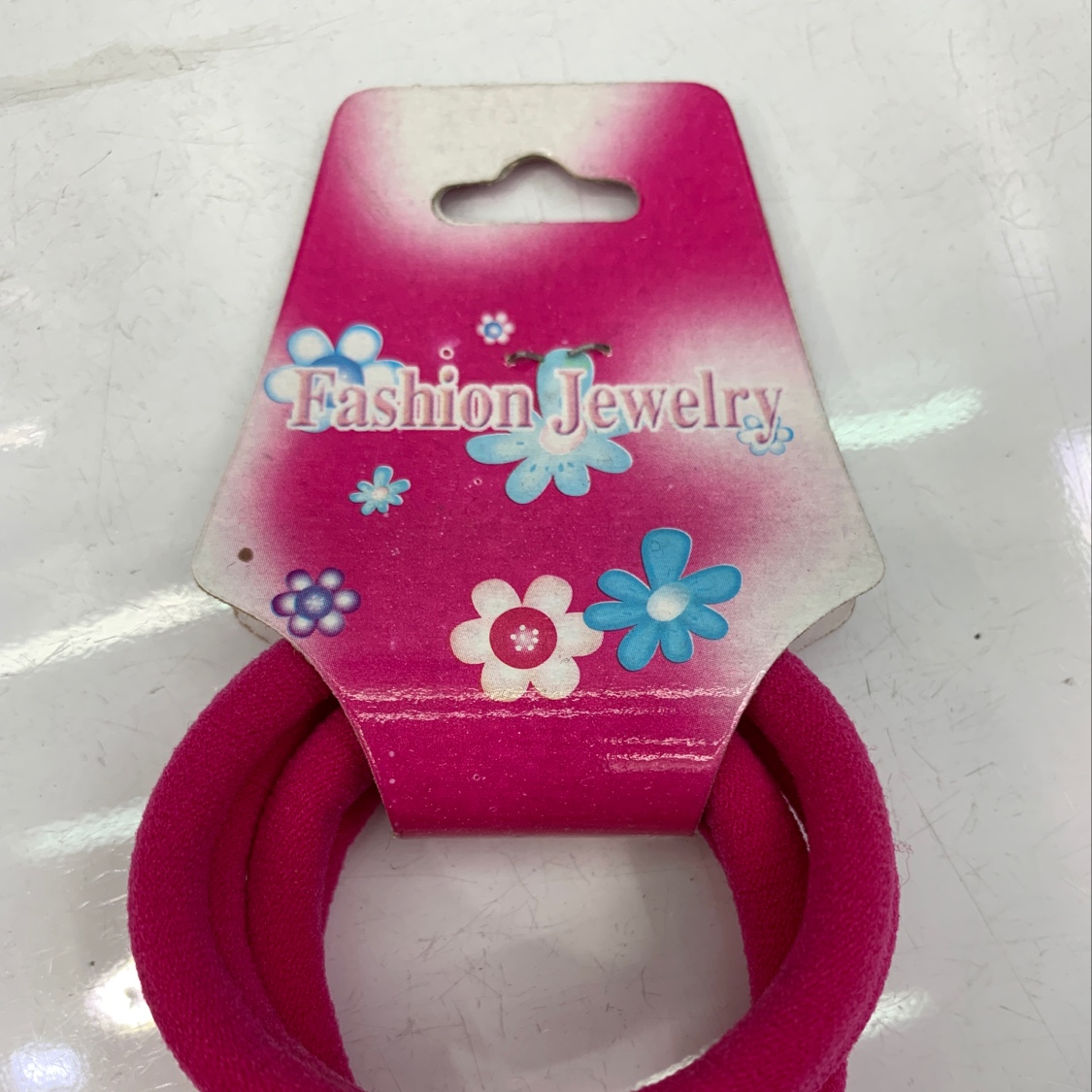 Seamless high elastic clip on 2 rubber bands