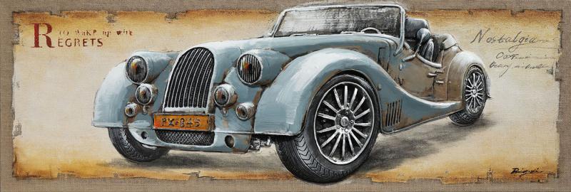 Hand-Made Three-Dimensional Car Decorative Painting