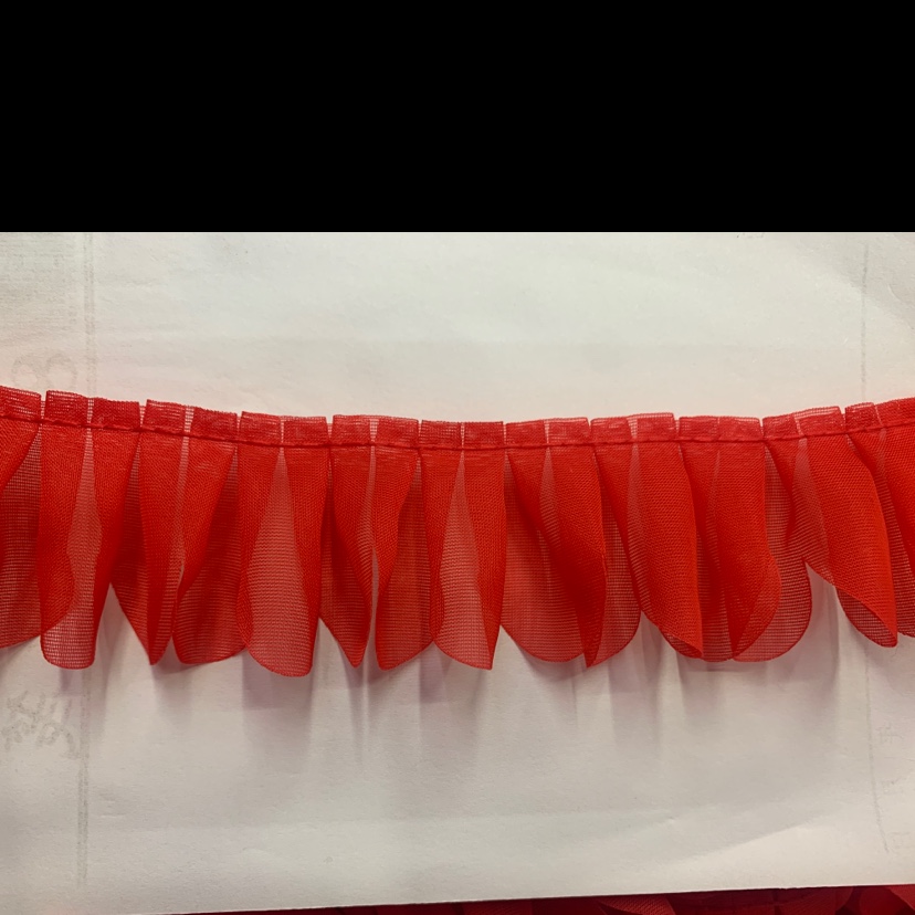 Chiffon Pressed Lace With A Stitch