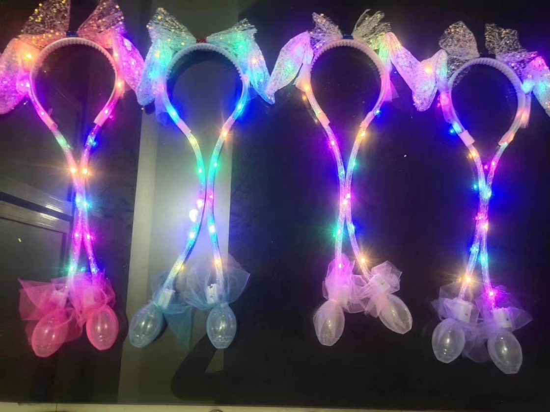 发光头扣细节图