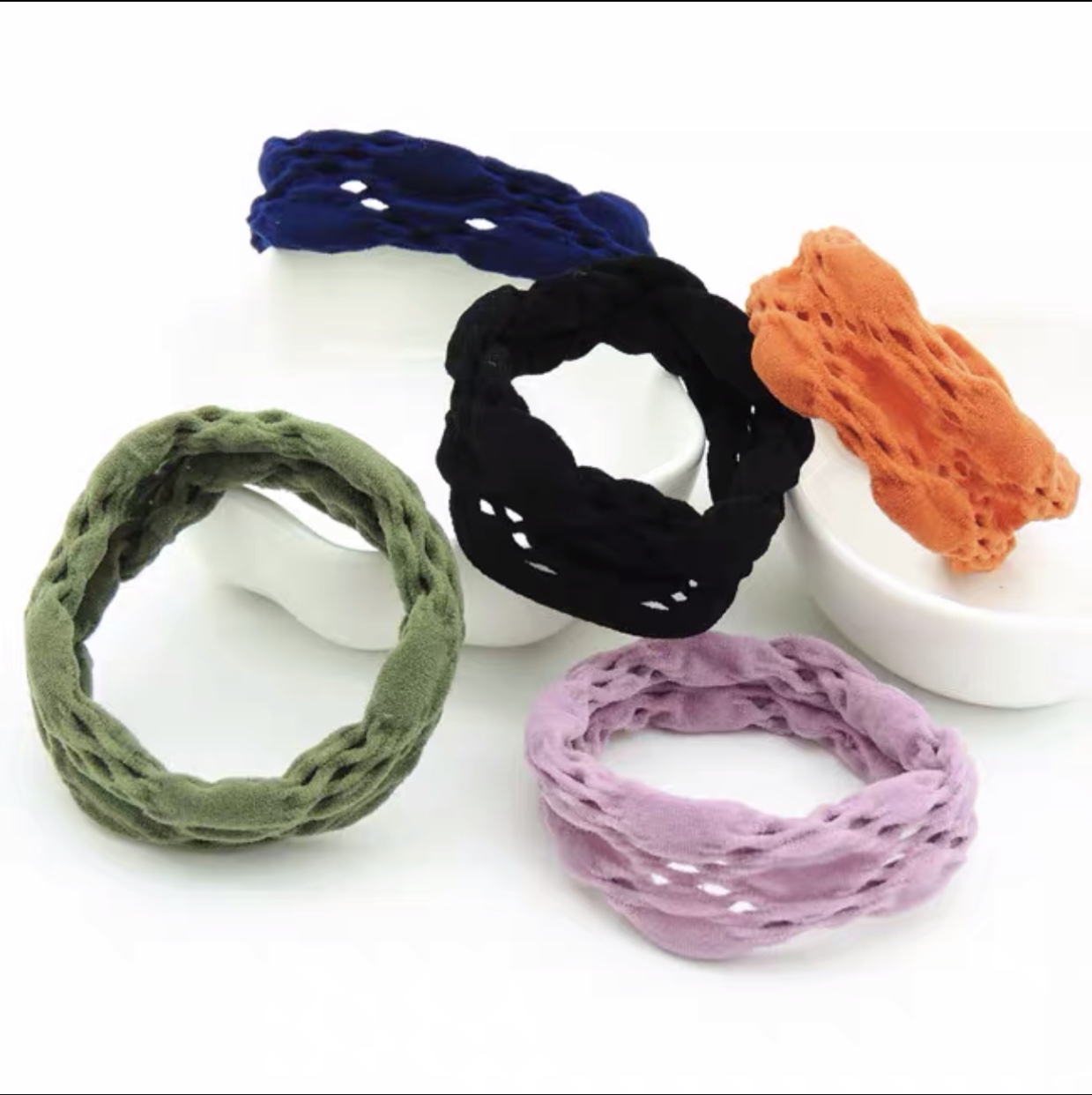 Mesh rubber band, high elastic, Korean version of the fashion trend thumbnail