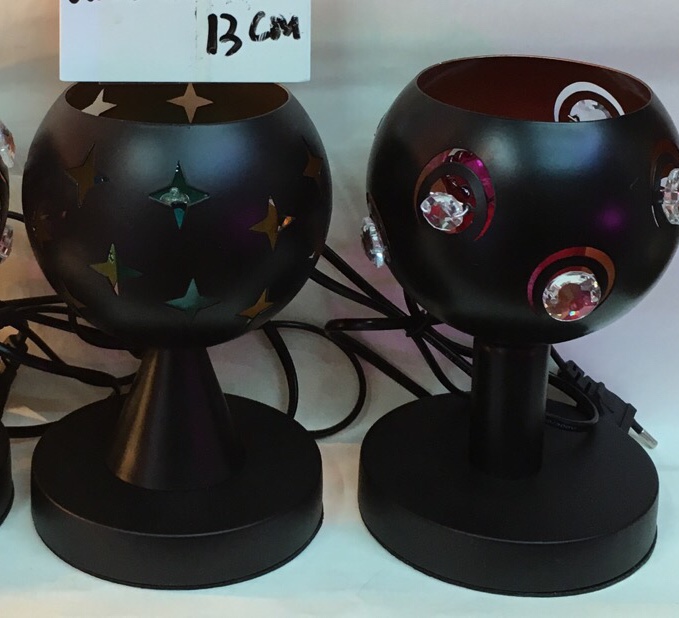 Light luxury ironwork country-style aroma lamp, essential oil lamp, touch-sensing aroma lamp, bedroom home beauty