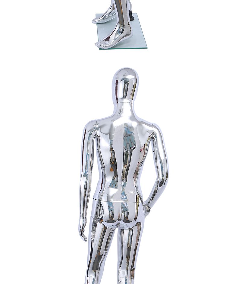 The manufacturer sells plastic mannequin, electroplated and spray-painted mannequin undefined
