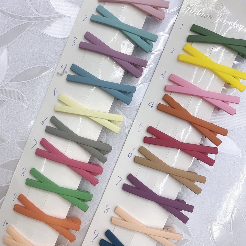 Plastic Frosted Paint X Clip Manufacturers Direct Sales Network Red Explosive Diy Yanjun Jewelry Accessories details Picture