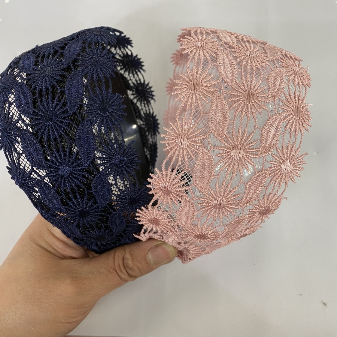 Korean Version Of The New Lace Lace Wide Head Hoop, Hair Hoop Clips Wholesale 20 Batches details Picture
