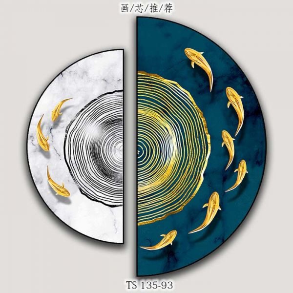Abstract art decorative painting