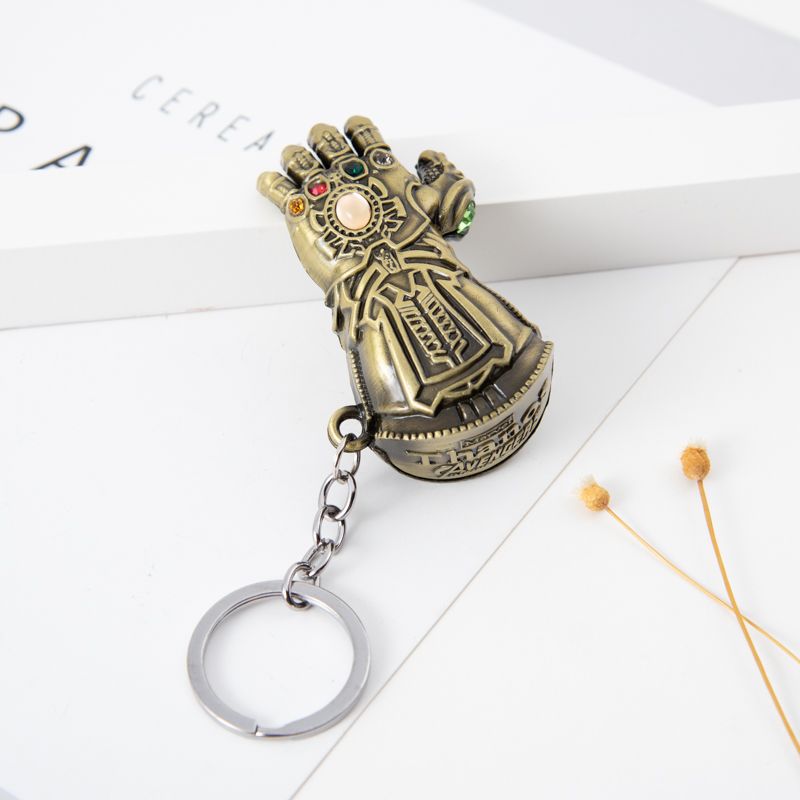 复仇者联盟4灭霸无限手套钥匙扣浩克HULK拳头漫威金属挂件详情图7