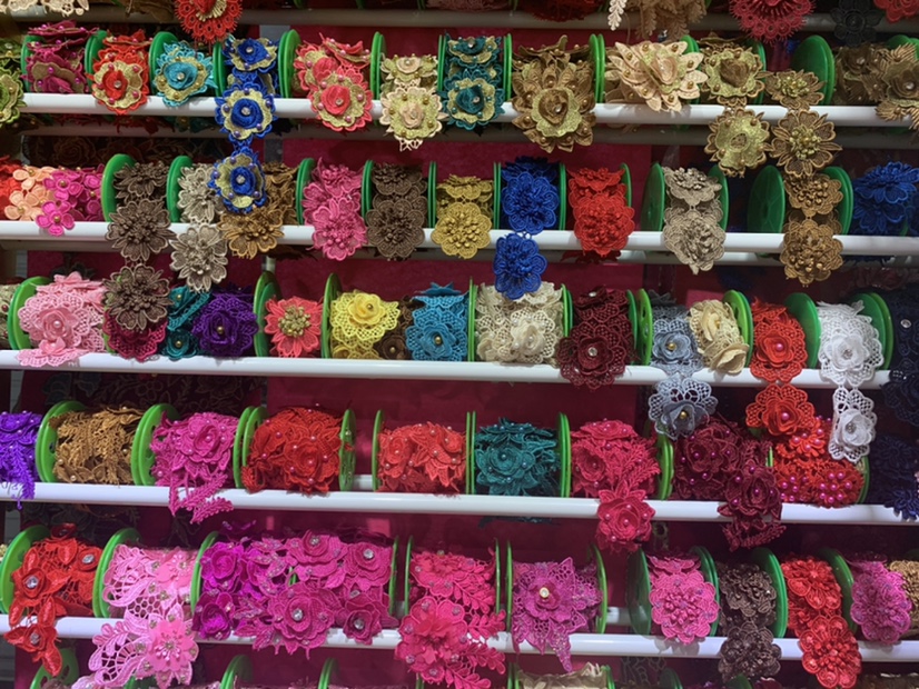 Water Soluble Embroidery Collar Collar Beaded Collar Can Be Customized In Color Specification drawing