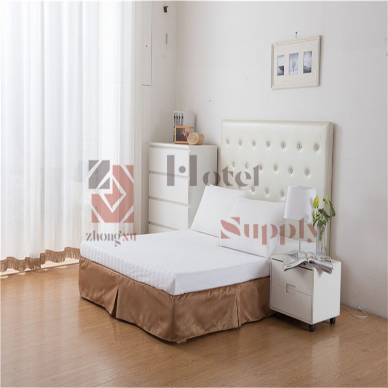Hotel hotel bed skirt bed cover bed skirt bed cover single piece manufacturers direct bed skirt custom wholesale full figure
