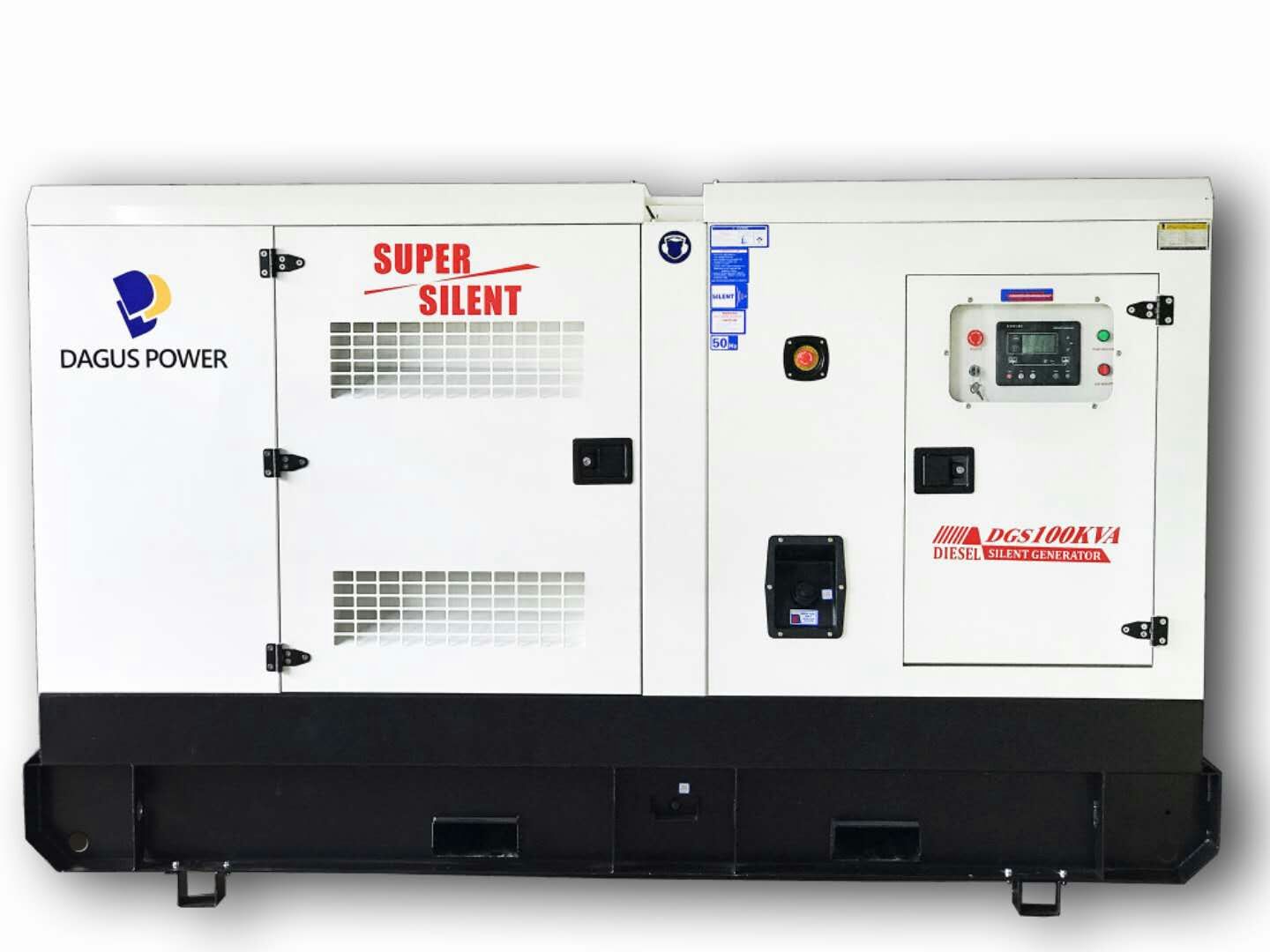 Eurostar 80KW / 100kVA silent diesel three-phase with ATS full figure
