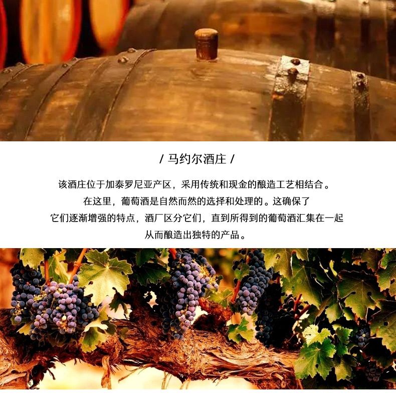 西班牙原瓶原装进口 凯茜蕾 玛莎11干红葡萄酒详情3