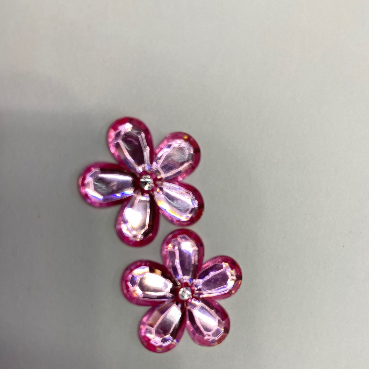 爱心桃心手缝爪钻 围边水晶扣 玻璃抓钻 DIY服饰配件 婚纱手工材料657834