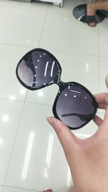 Gift Sunglasses Black large frame sunglasses Sunglasses