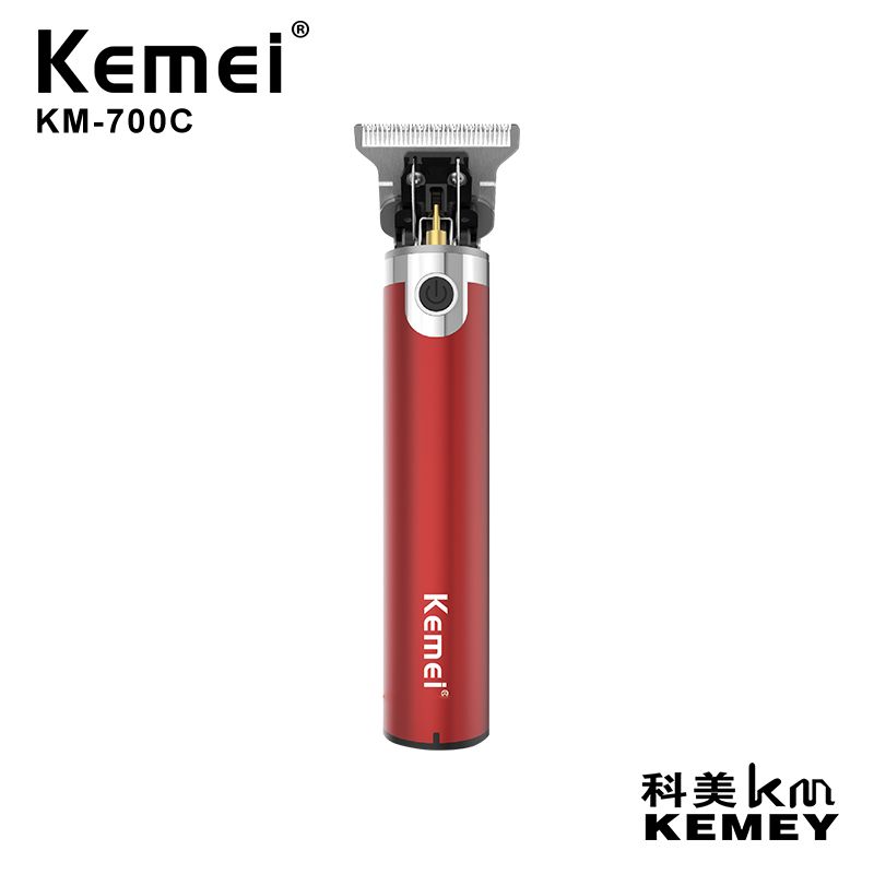 Kamei Haircutter KM-700C Hollow-Out L-shaped knife head rechargeable USB electric shears