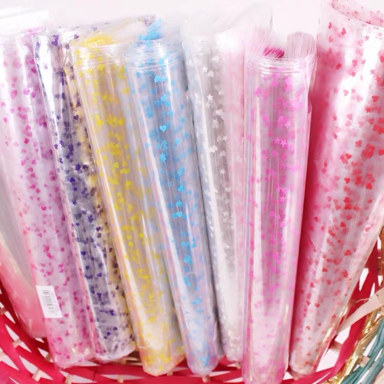 彩色透明礼品袋圣诞塑料袋定制礼盒精品包装盒伴手礼详情4