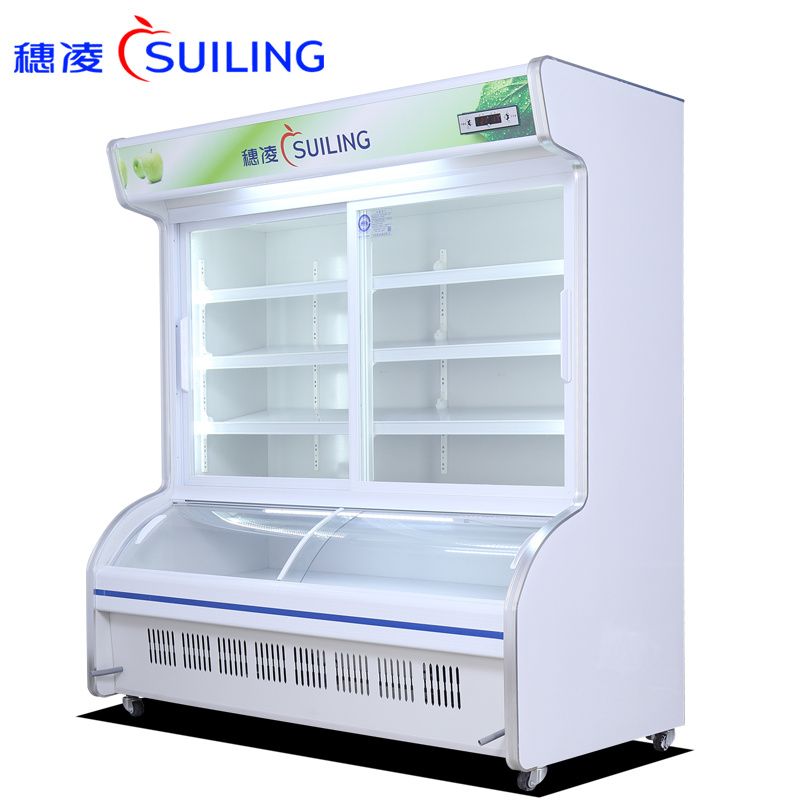 穗凌冰箱DLCD-12J双温冷冻冷藏豪华 点菜点菜柜详情图2
