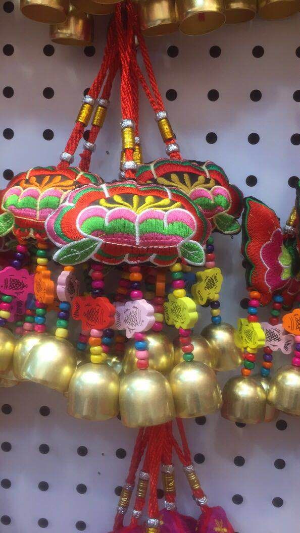 中国风挂件装饰配件国潮嘴唇花