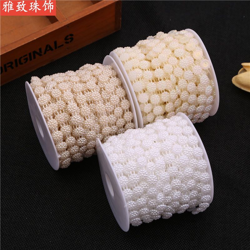 10Mm Buddha Head Abs Imitation Pearl Wire Bead Jewelry Headgear Accessories Clothing Accessories Diy Jewelry Manufacturers Direct Sales