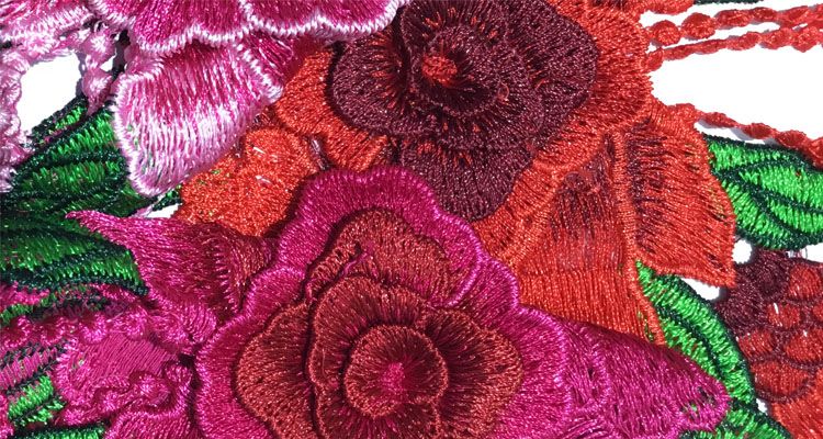 Factory Direct Tassel Peony Flower Water-Soluble Embroidery Flower Multi-Layer Three-Dimensional Clothing Decoration Multi-Color Patch Can Be Customized Specification drawing