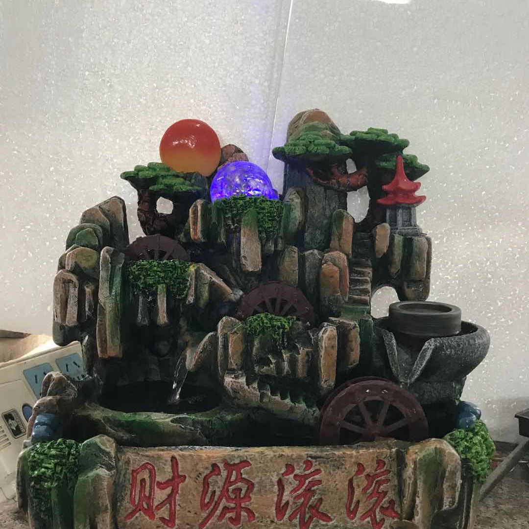 Resin small bonsai exchequer billow small water furnishing