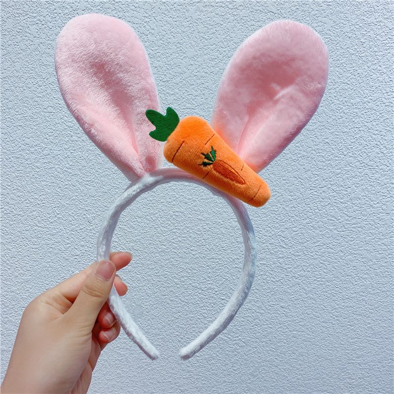 Carrot rabbit ear hair band, a versatile Chinese-style accessory for Hanfu details Picture