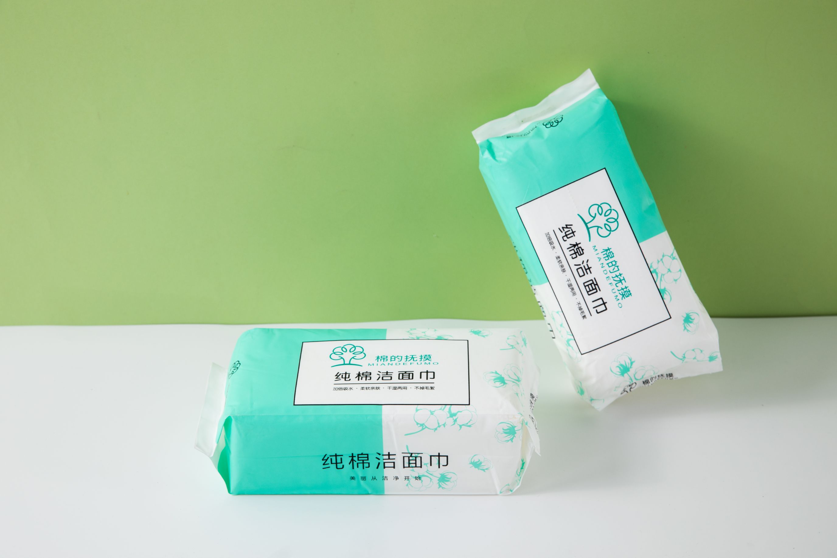 Dry and wet dual-purpose disposable facial cleansers, face towels, beauty towels and makeup remover cotton detail image 7