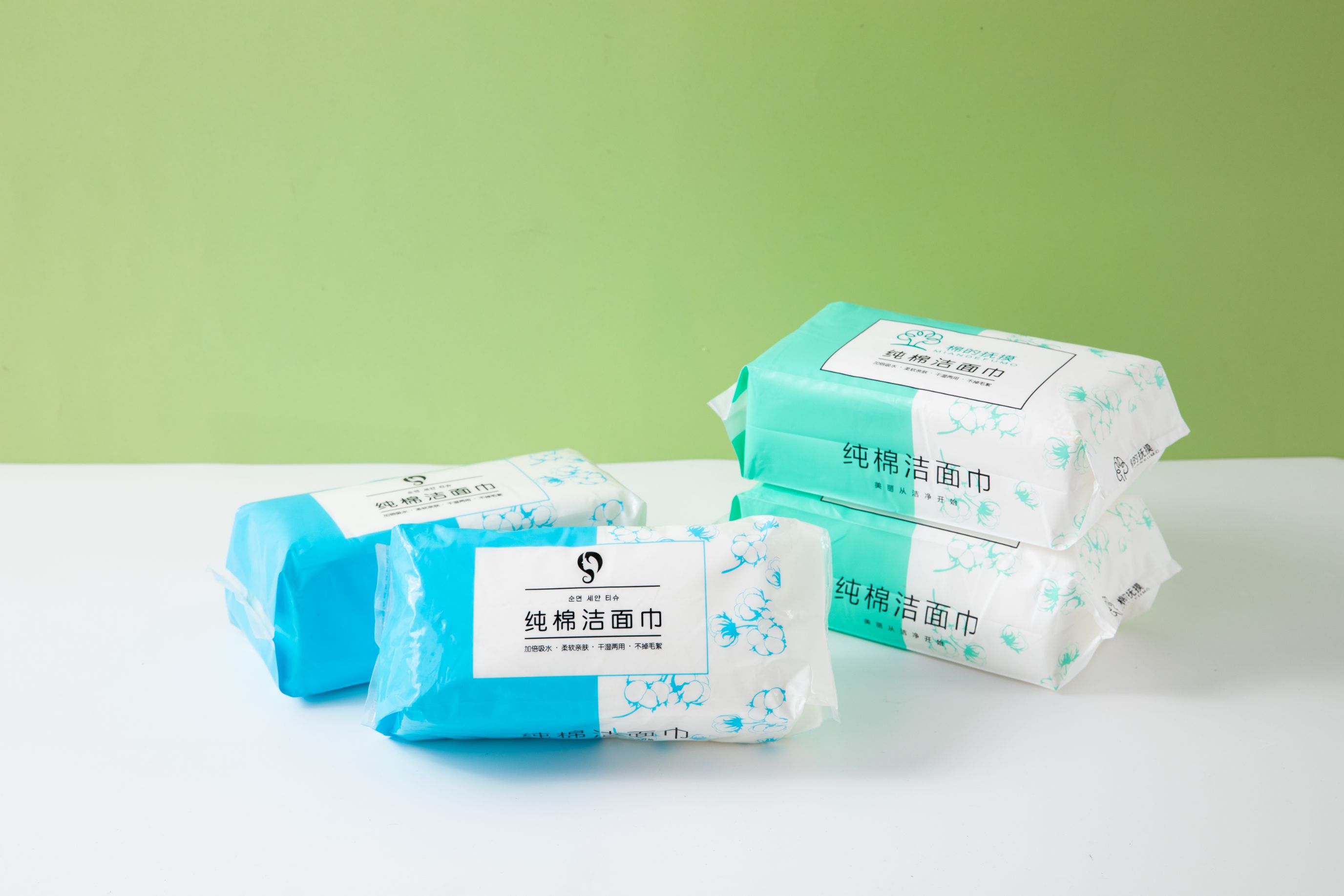 Dry and wet dual-purpose disposable facial cleansers, face towels, beauty towels and makeup remover cotton detail image 6