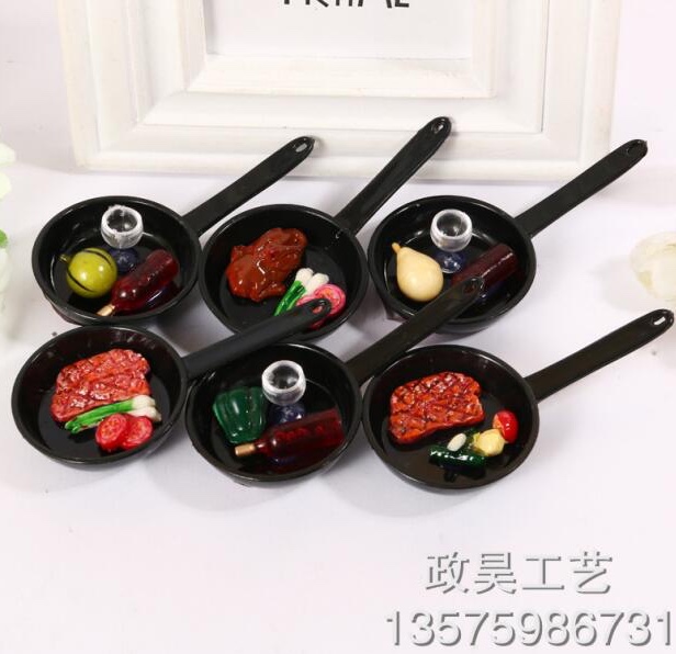 铁锅冰箱贴