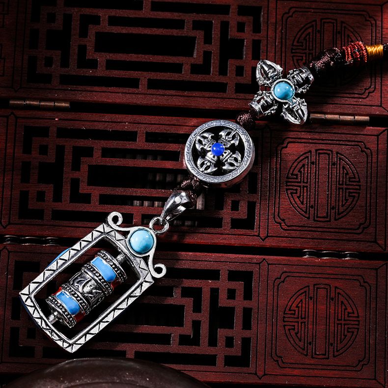 Wholesale of in-stock jewelry accessories, religious ritual implements, amulets, waist tags, OEM processing and customization of car jewelry pendants