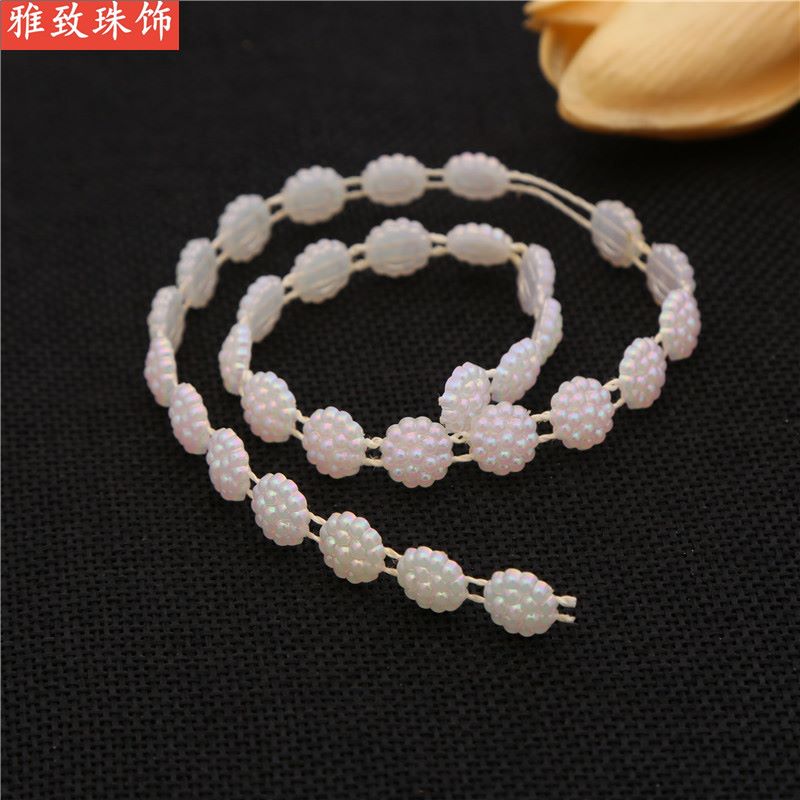10Mm Buddha Head Abs Imitation Pearl Wire Bead Jewelry Headgear Accessories Clothing Accessories Diy Jewelry Manufacturers Direct Sales undefined