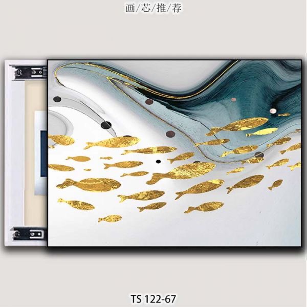 Factory direct sales of new type of electricity meter box decorative paintings, high-definition painting cores, frameless paintings, and customized entrance hall decorative paintings. Welcome to follow