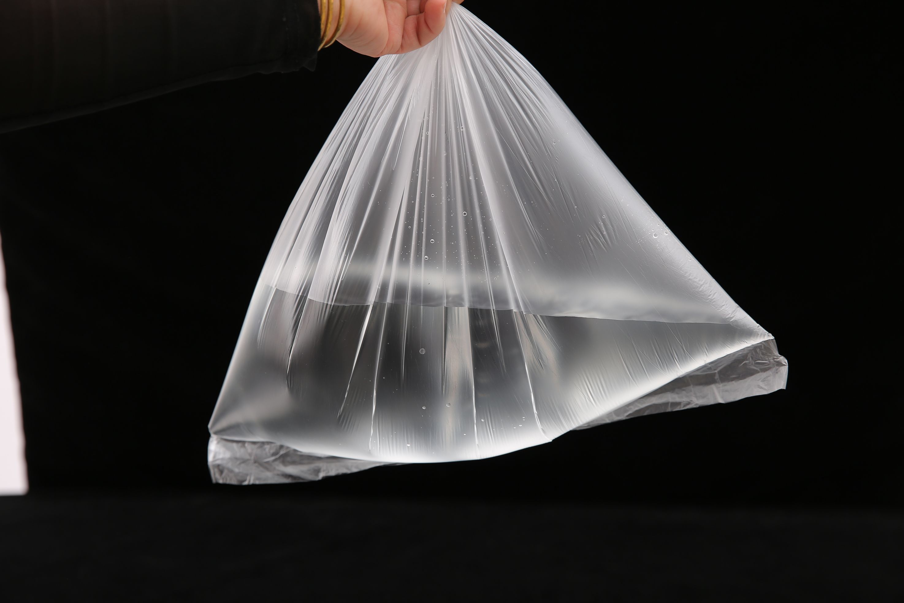 塑料袋定制超市购物供应PE低压透明塑料袋防潮袋现货可定做详情图1