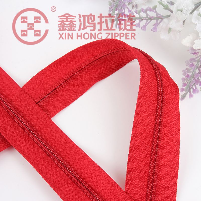 3号尼龙双针拉链码装箱包帐篷用拉链36KG一件详情3