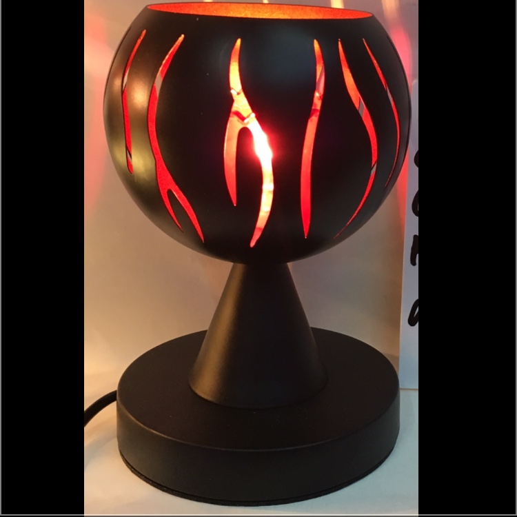 Light luxury ironwork country-style aroma lamp, essential oil lamp, touch-sensing aroma lamp, bedroom home beauty Item Picture