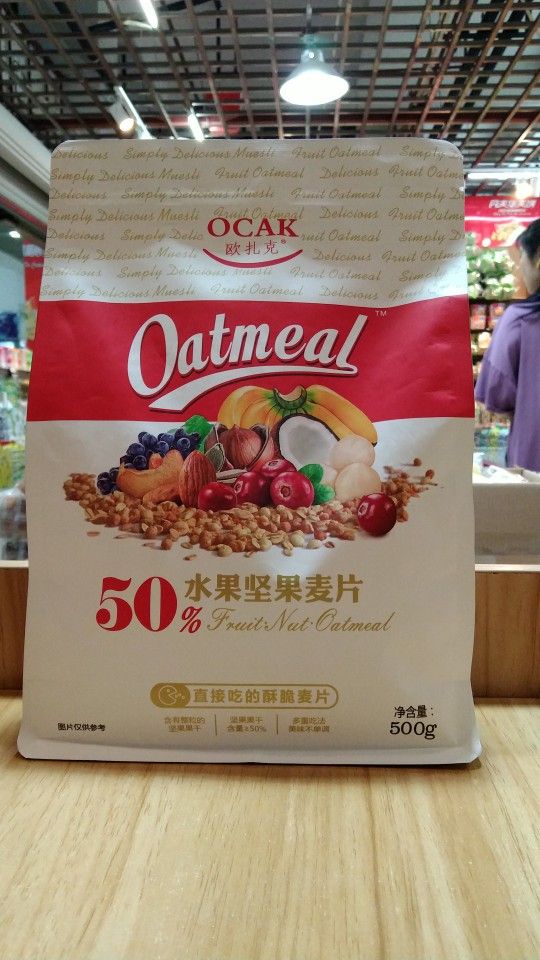 欧扎克水果坚果麦片500g