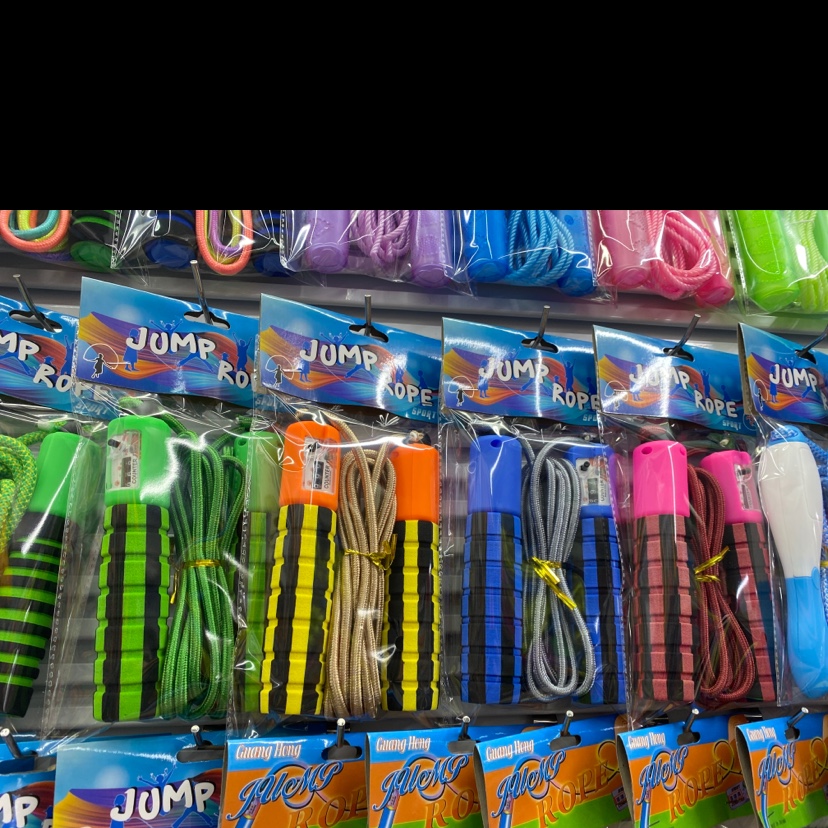 The flower sponge counter skipping rope is 2.9 meters long details Picture