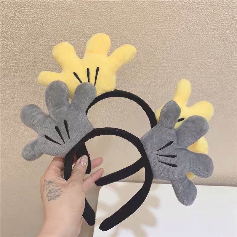 Cute Palm Funny Headband Exaggerated Cartoon Headband Net Infrared Sweet Travel Photo Haircard Super Cute Headband