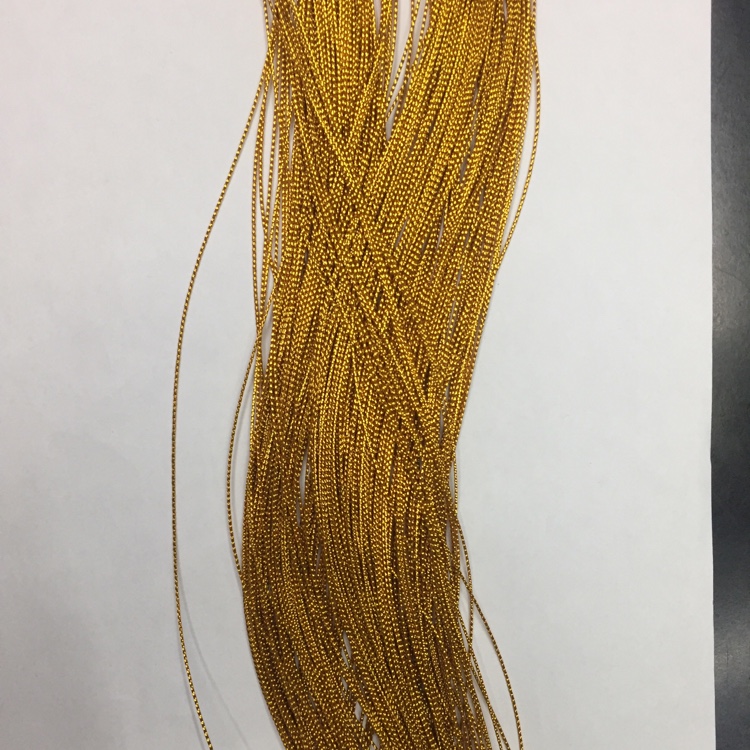 Eight strands of gold wire. A 100-meter stick details Picture