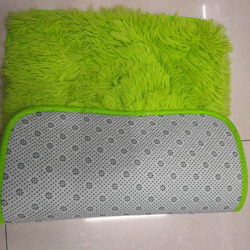 Hongyuan Carpet's fashionable home plush floor mat is a comfortable carpet Item Picture