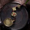 Cross-border jewelry source wholesale supports OEM processing and customization of ethnic style Tibetan jewelry accessories, waist tags and pendants details Picture