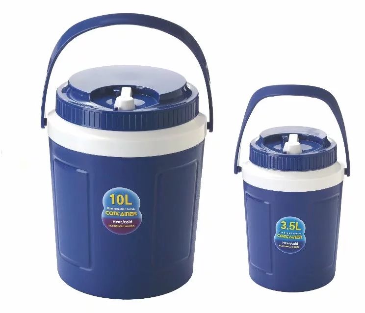Plastic truck-mounted sealed ice bucket insulation bucket outdoor ice bucket sealed ice bucket ice bucket