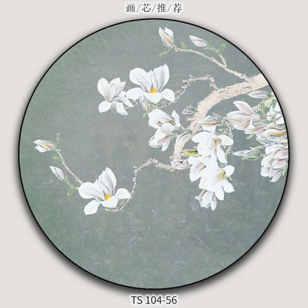 New Chinese-style entrance hall decorative painting